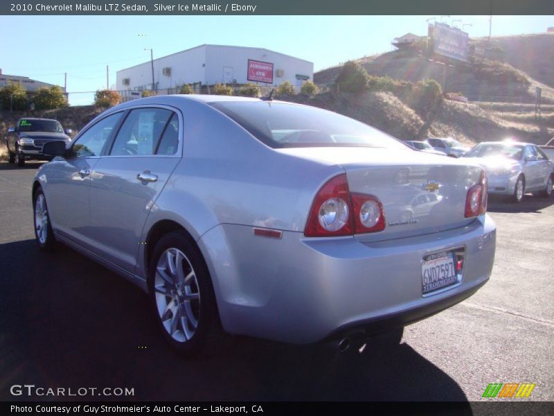 Silver Ice Metallic / Ebony 2010 Chevrolet Malibu LTZ Sedan