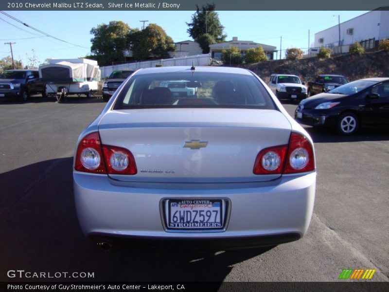Silver Ice Metallic / Ebony 2010 Chevrolet Malibu LTZ Sedan