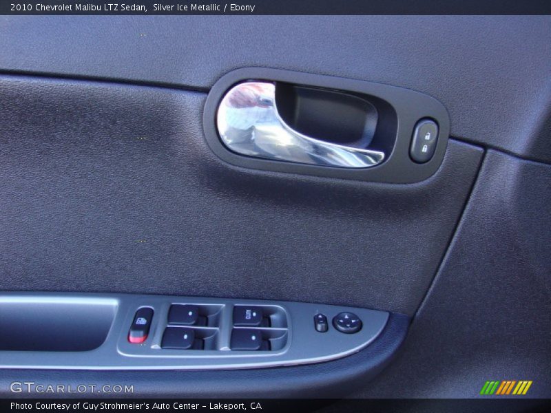 Silver Ice Metallic / Ebony 2010 Chevrolet Malibu LTZ Sedan