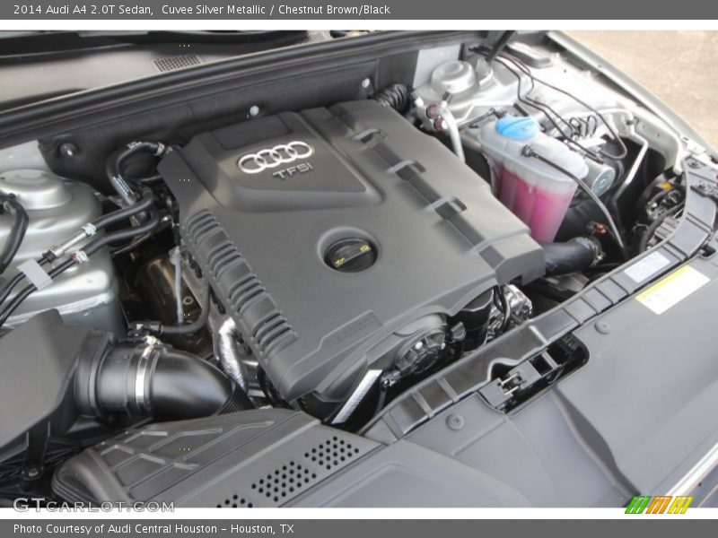 Cuvee Silver Metallic / Chestnut Brown/Black 2014 Audi A4 2.0T Sedan