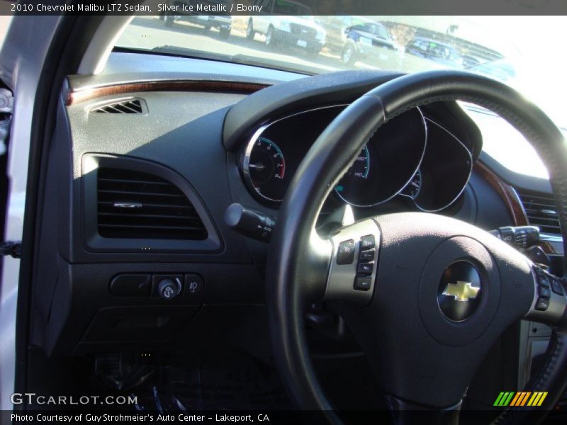 Silver Ice Metallic / Ebony 2010 Chevrolet Malibu LTZ Sedan