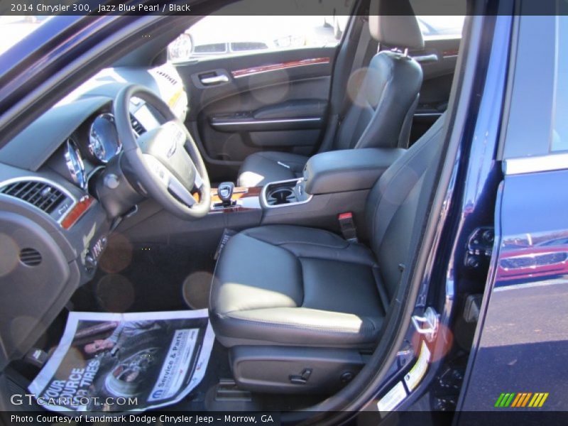 Jazz Blue Pearl / Black 2014 Chrysler 300