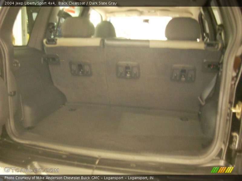 Black Clearcoat / Dark Slate Gray 2004 Jeep Liberty Sport 4x4