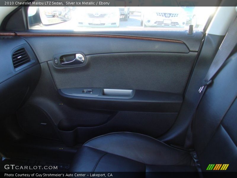 Silver Ice Metallic / Ebony 2010 Chevrolet Malibu LTZ Sedan