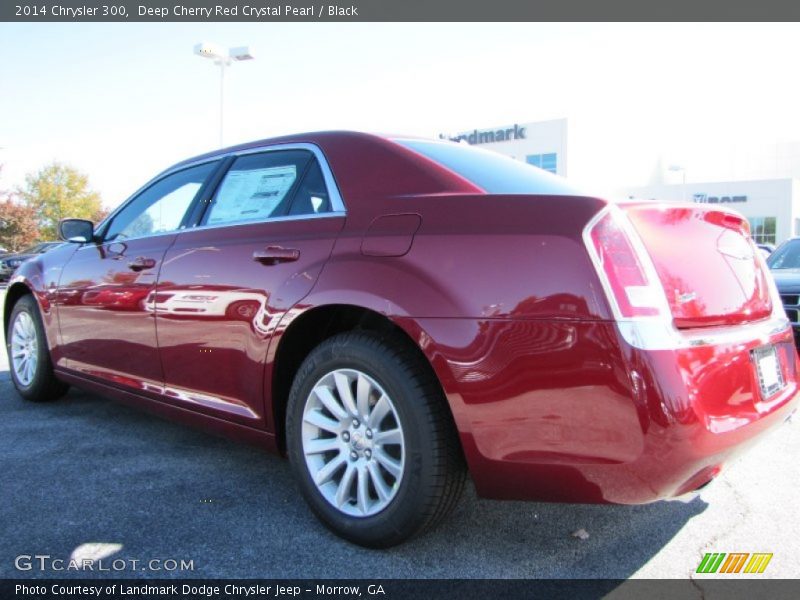 Deep Cherry Red Crystal Pearl / Black 2014 Chrysler 300