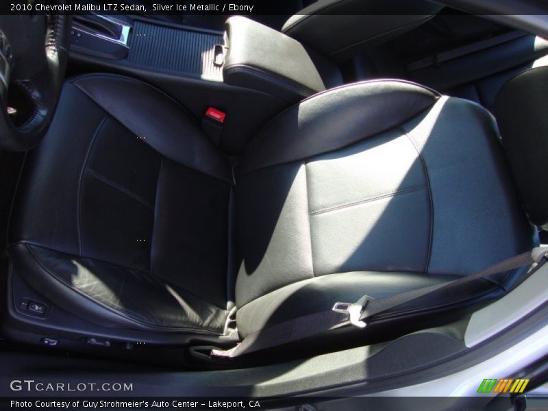 Silver Ice Metallic / Ebony 2010 Chevrolet Malibu LTZ Sedan