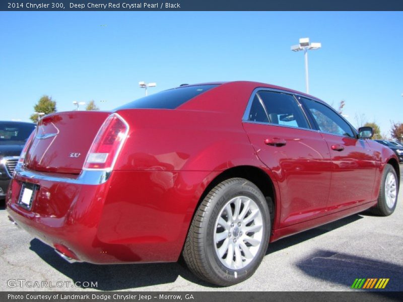 Deep Cherry Red Crystal Pearl / Black 2014 Chrysler 300