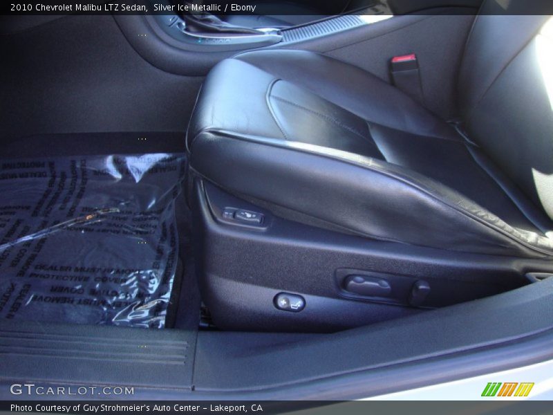 Silver Ice Metallic / Ebony 2010 Chevrolet Malibu LTZ Sedan