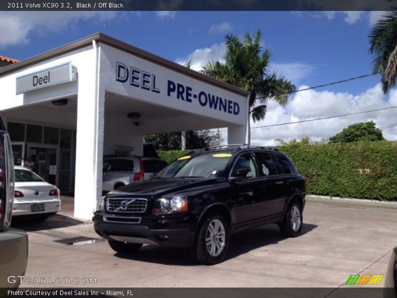 Black / Off Black 2011 Volvo XC90 3.2