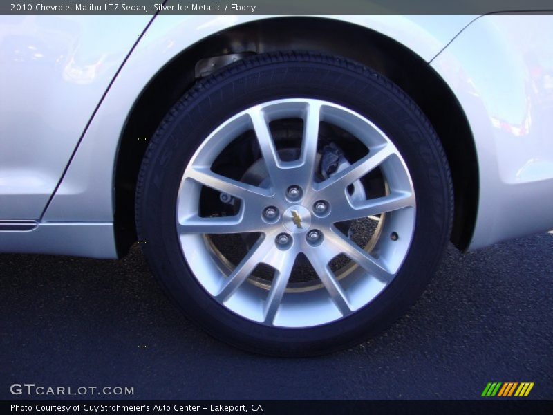 Silver Ice Metallic / Ebony 2010 Chevrolet Malibu LTZ Sedan