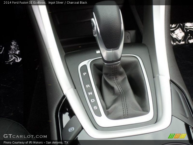 Ingot Silver / Charcoal Black 2014 Ford Fusion SE EcoBoost