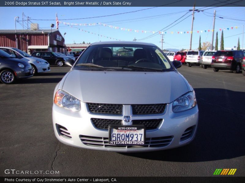 Bright Silver Metallic / Dark Slate Grey 2006 Dodge Stratus SXT Sedan