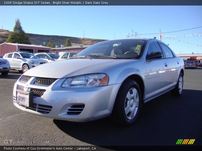 Bright Silver Metallic / Dark Slate Grey 2006 Dodge Stratus SXT Sedan