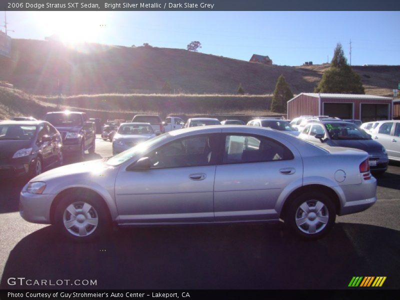 Bright Silver Metallic / Dark Slate Grey 2006 Dodge Stratus SXT Sedan