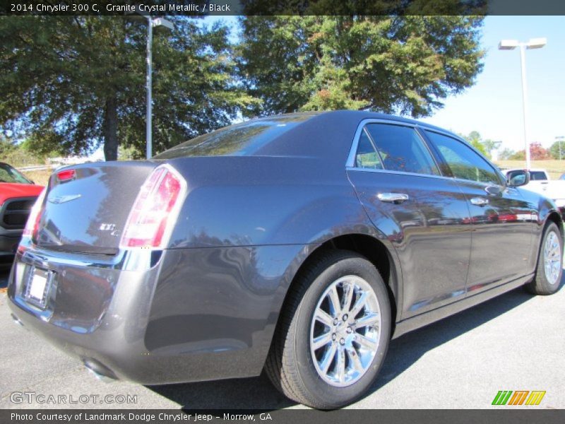 Granite Crystal Metallic / Black 2014 Chrysler 300 C