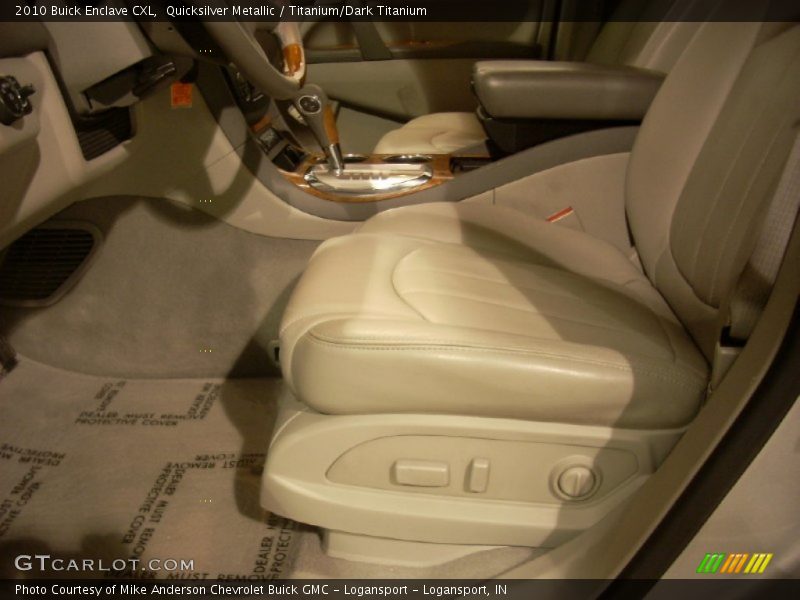 Quicksilver Metallic / Titanium/Dark Titanium 2010 Buick Enclave CXL