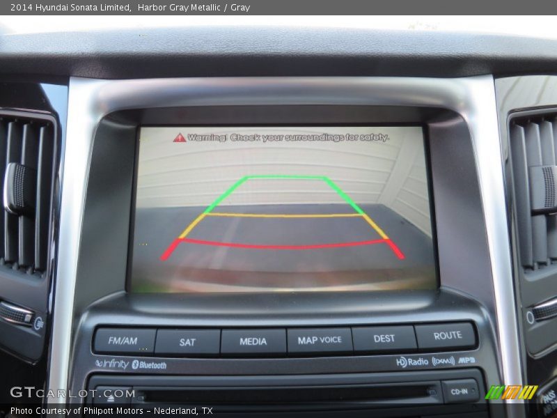 Harbor Gray Metallic / Gray 2014 Hyundai Sonata Limited
