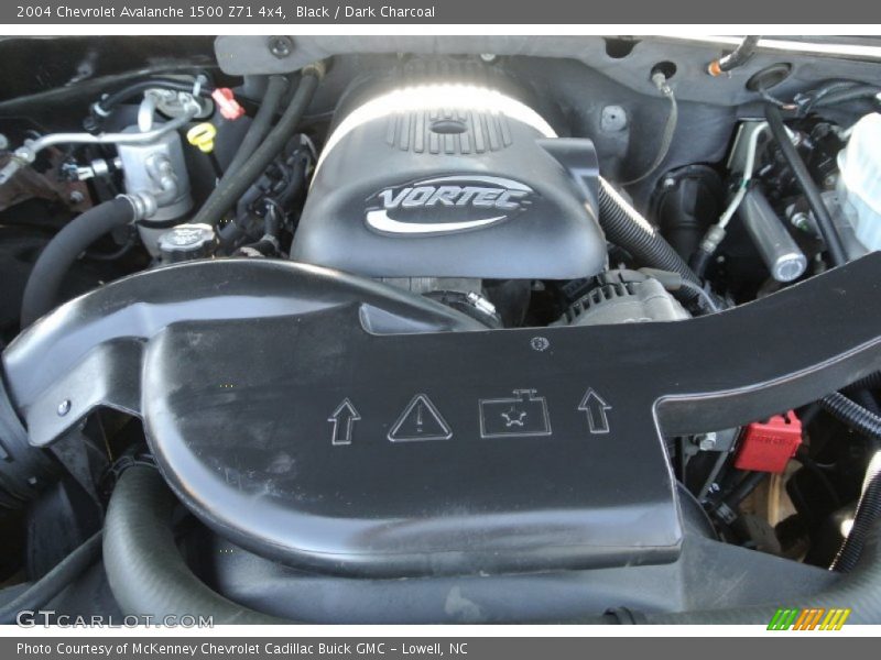 Black / Dark Charcoal 2004 Chevrolet Avalanche 1500 Z71 4x4