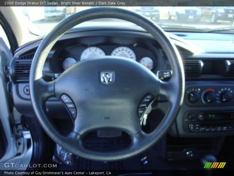 Bright Silver Metallic / Dark Slate Grey 2006 Dodge Stratus SXT Sedan