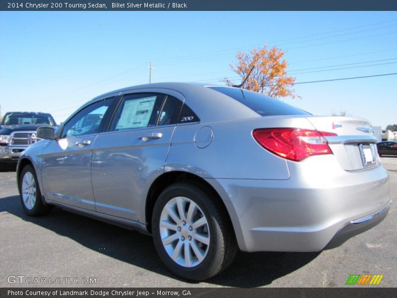 Billet Silver Metallic / Black 2014 Chrysler 200 Touring Sedan