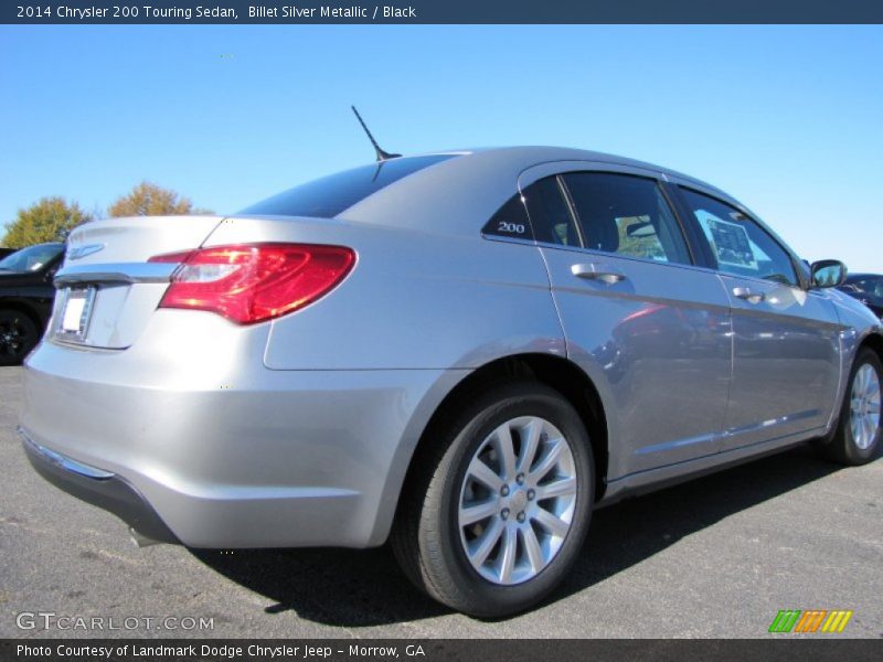 Billet Silver Metallic / Black 2014 Chrysler 200 Touring Sedan