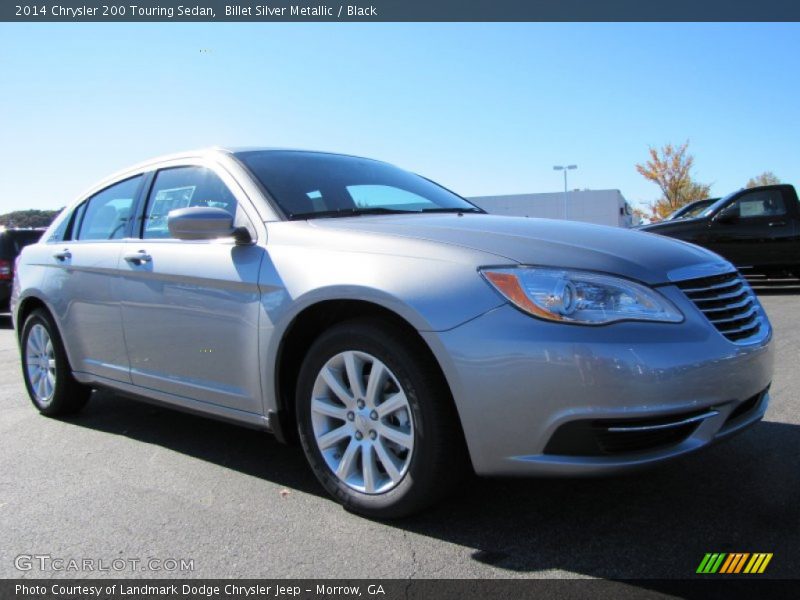 Billet Silver Metallic / Black 2014 Chrysler 200 Touring Sedan