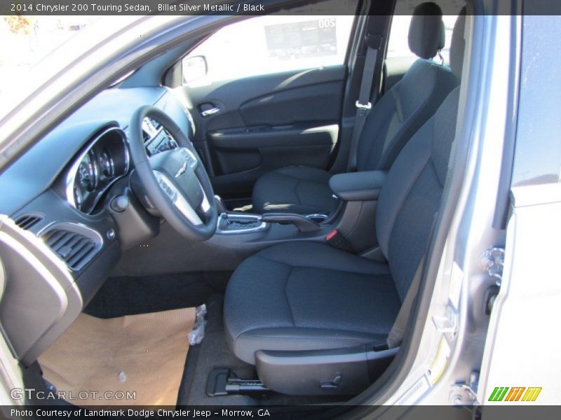 Billet Silver Metallic / Black 2014 Chrysler 200 Touring Sedan