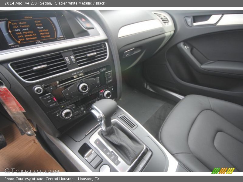 Glacier White Metallic / Black 2014 Audi A4 2.0T Sedan