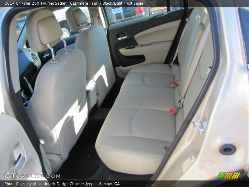 Cashmere Pearl / Black/Light Frost Beige 2014 Chrysler 200 Touring Sedan