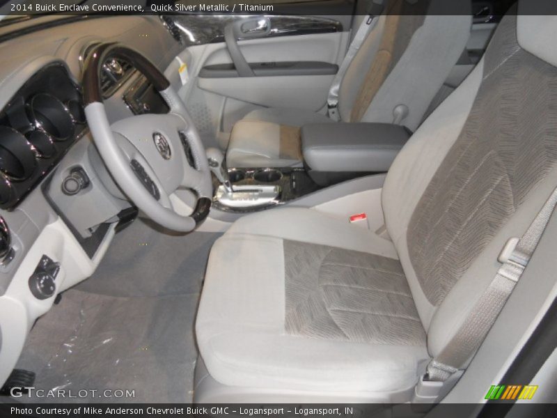 Quick Silver Metallic / Titanium 2014 Buick Enclave Convenience