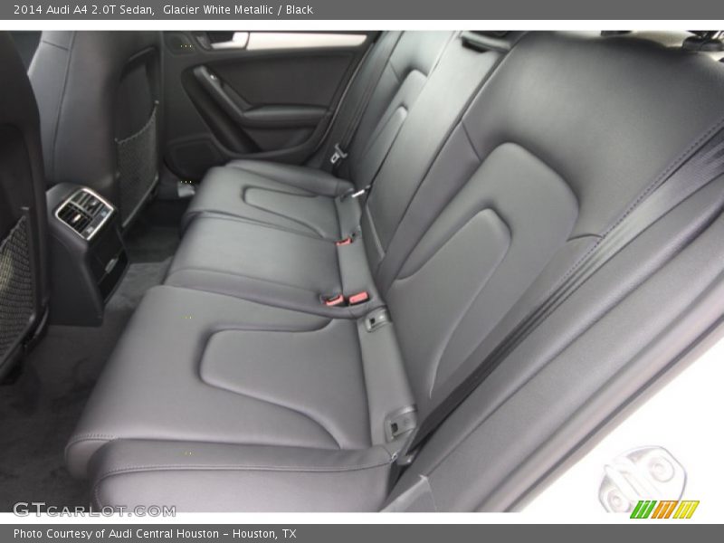 Glacier White Metallic / Black 2014 Audi A4 2.0T Sedan