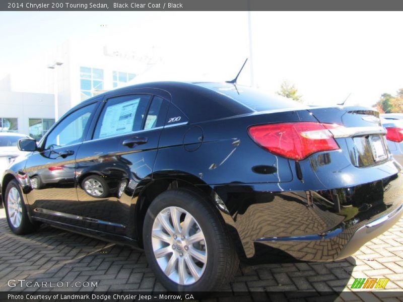 Black Clear Coat / Black 2014 Chrysler 200 Touring Sedan