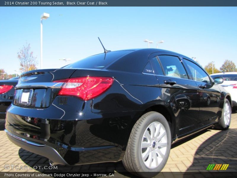 Black Clear Coat / Black 2014 Chrysler 200 Touring Sedan