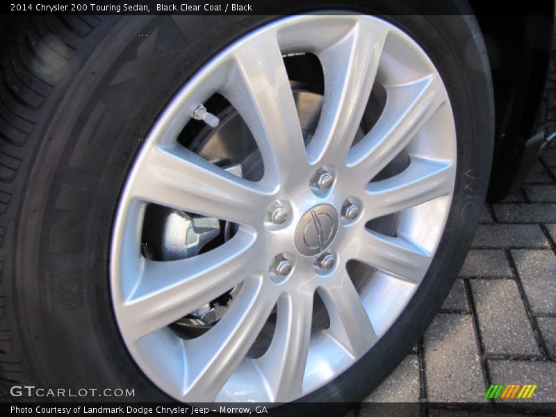 Black Clear Coat / Black 2014 Chrysler 200 Touring Sedan