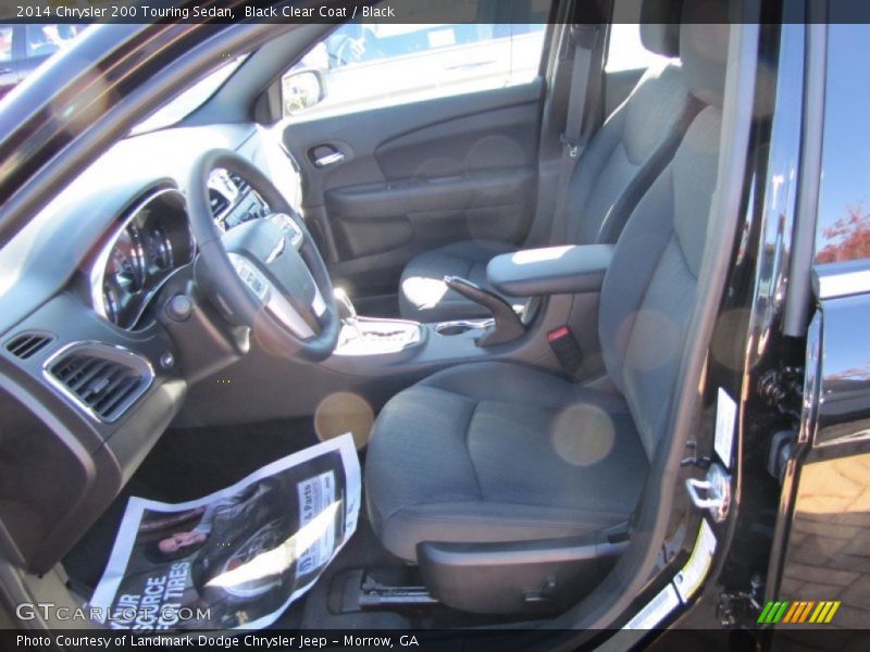 Black Clear Coat / Black 2014 Chrysler 200 Touring Sedan