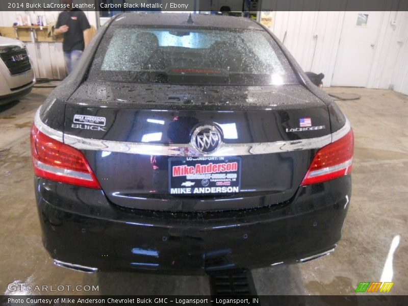 Carbon Black Metallic / Ebony 2014 Buick LaCrosse Leather