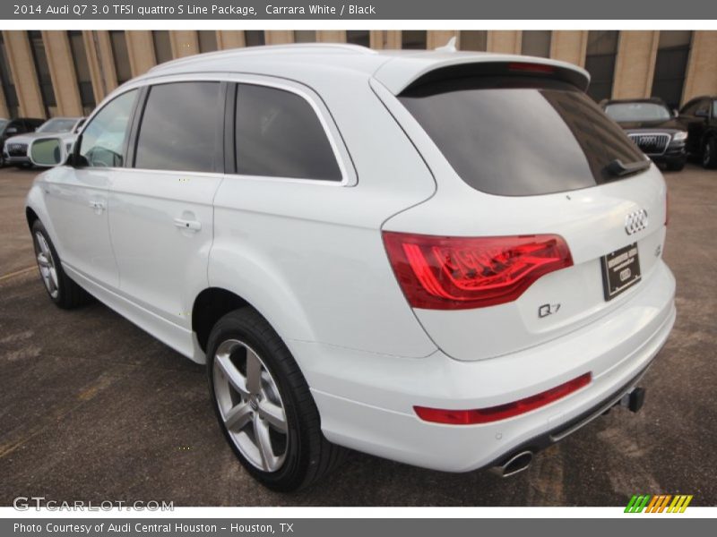 Carrara White / Black 2014 Audi Q7 3.0 TFSI quattro S Line Package