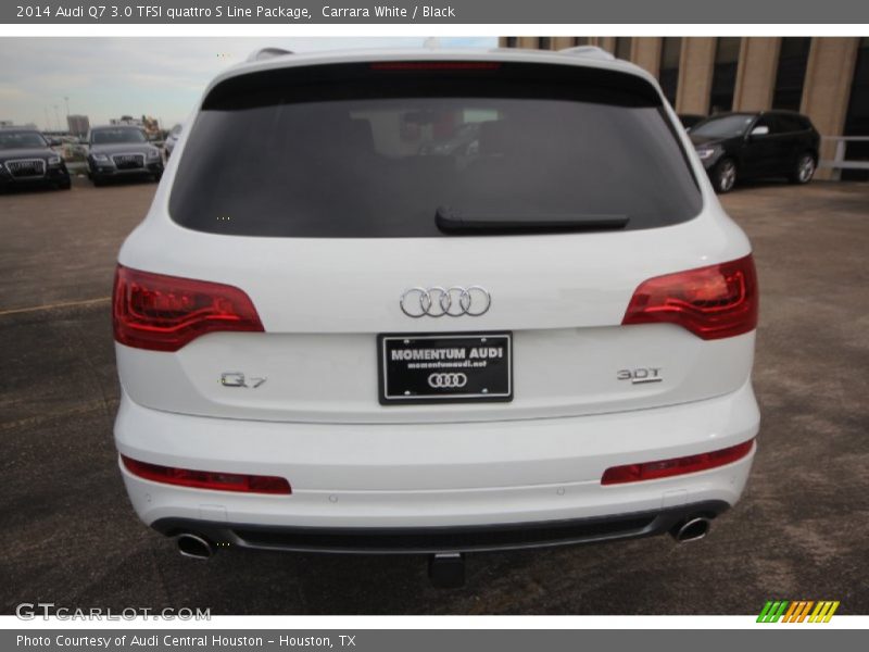 Carrara White / Black 2014 Audi Q7 3.0 TFSI quattro S Line Package