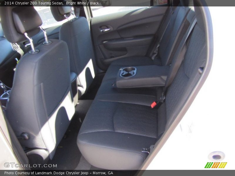 Bright White / Black 2014 Chrysler 200 Touring Sedan