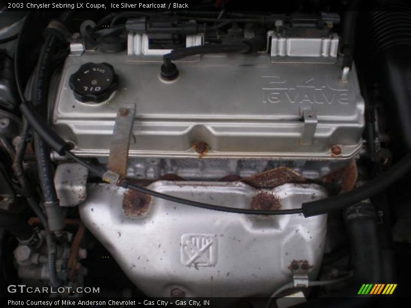  2003 Sebring LX Coupe Engine - 2.4 Liter DOHC 16-Valve 4 Cylinder