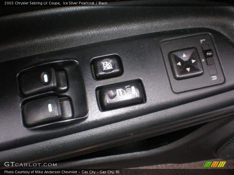 Controls of 2003 Sebring LX Coupe