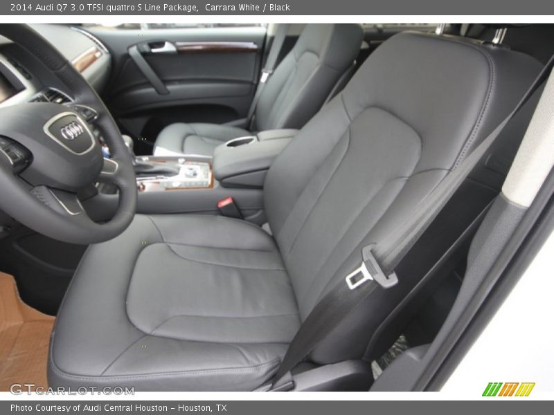Carrara White / Black 2014 Audi Q7 3.0 TFSI quattro S Line Package