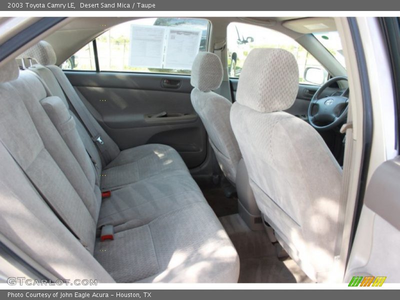 Desert Sand Mica / Taupe 2003 Toyota Camry LE