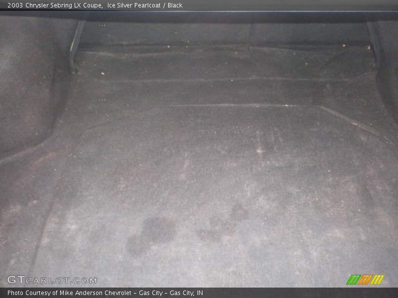 Ice Silver Pearlcoat / Black 2003 Chrysler Sebring LX Coupe