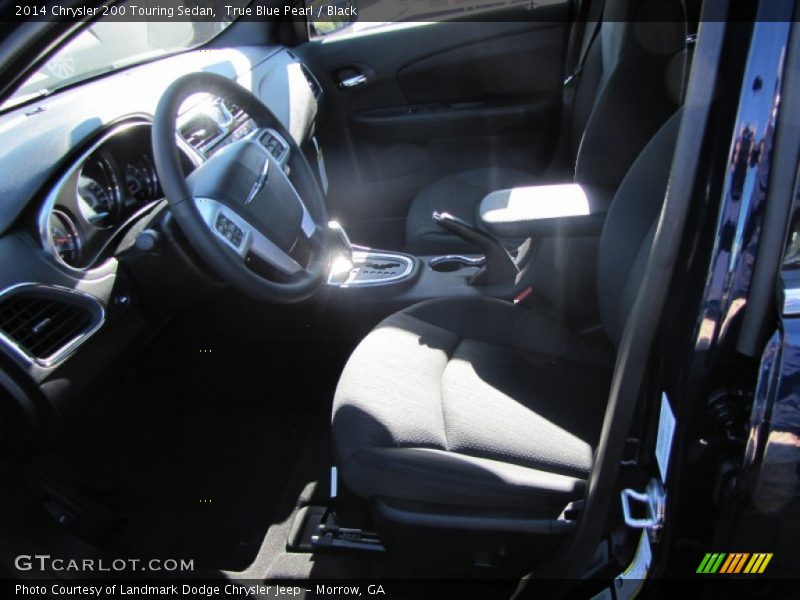 True Blue Pearl / Black 2014 Chrysler 200 Touring Sedan
