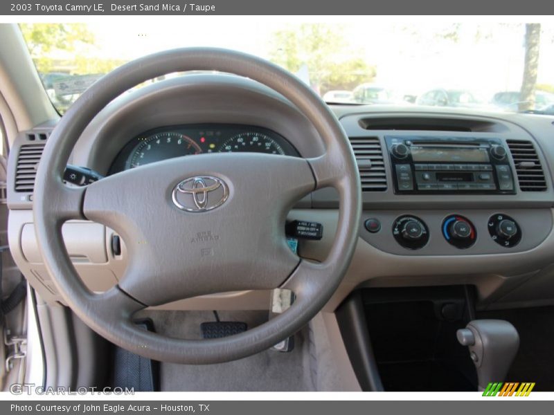 Desert Sand Mica / Taupe 2003 Toyota Camry LE