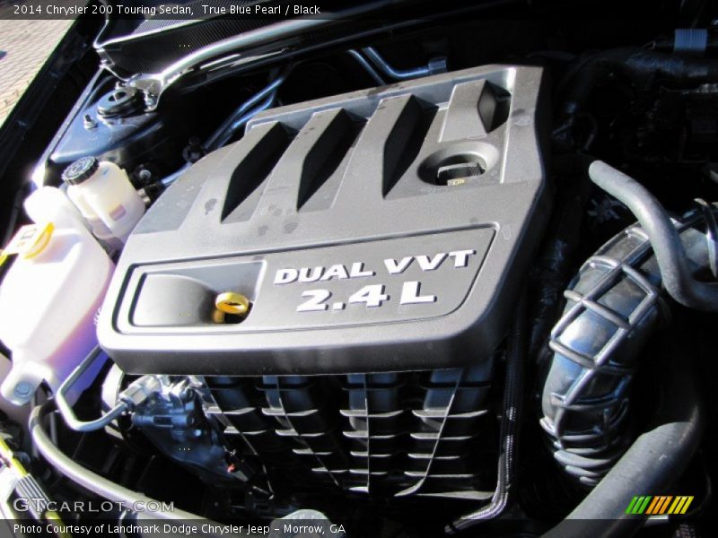 True Blue Pearl / Black 2014 Chrysler 200 Touring Sedan