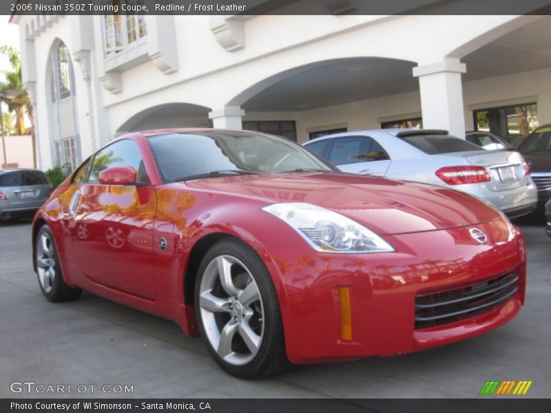 Redline / Frost Leather 2006 Nissan 350Z Touring Coupe