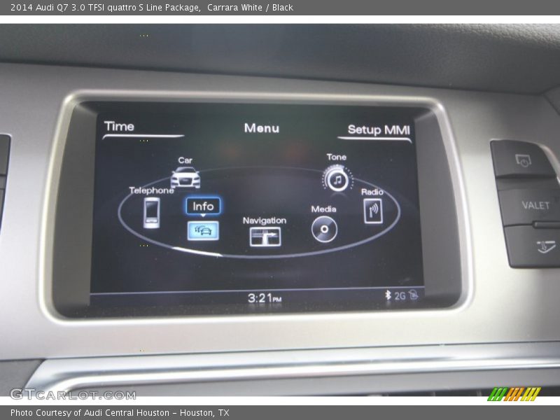 Carrara White / Black 2014 Audi Q7 3.0 TFSI quattro S Line Package