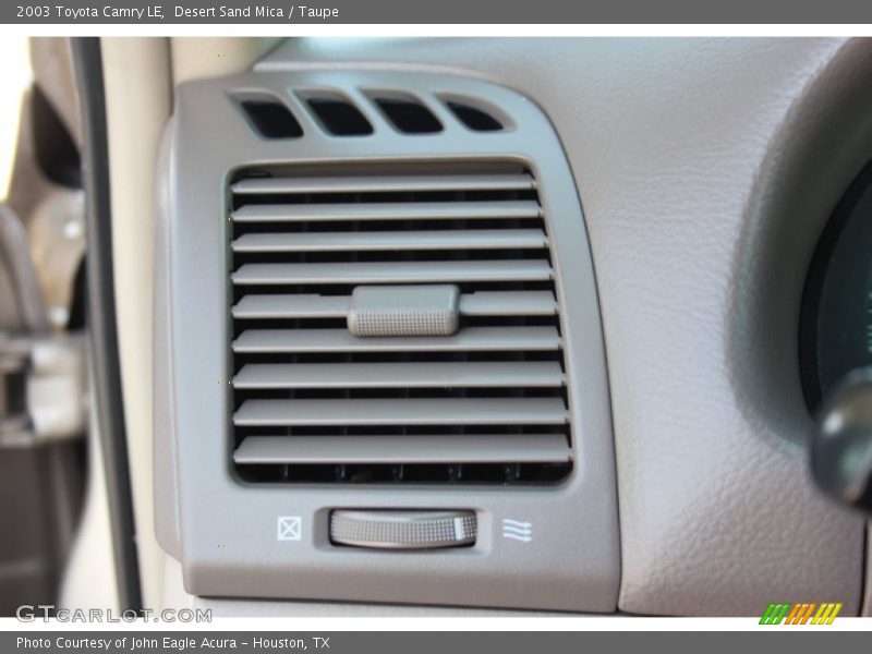 Desert Sand Mica / Taupe 2003 Toyota Camry LE